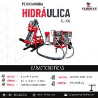 PERFORADORA FL 100 EFICAZ Y CONFIABLE